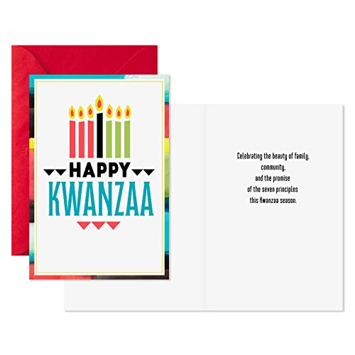 Hallmark Mahogany Kwanzaa Card Assortment - 6 Cards & Envelopes