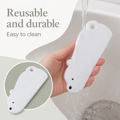 Mini Silicone Squeegee for Shower Glass, Mirrors and Car Windows