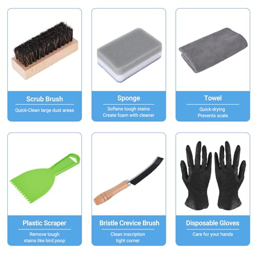 Headstone Cleaning Kit for Easy Grave Maintenance