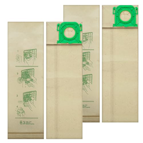 4 Pack Replacement Vacuum Bags for Windsor & Sebo Models