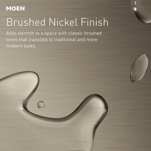 Moen Preston Brushed Nickel Wall-Mounted Toilet Paper Holder