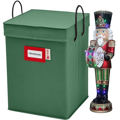 HOLDN’ STORAGE Green Figurine Collectible Storage Box - Protect & Organize Holiday Decor