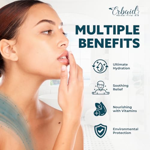Grass Fed Beef Tallow Lip Balm with Beeswax & Strawberry