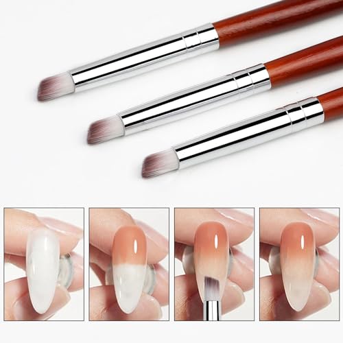 Bellecrey Professional French Nail Art Brush Oblique Head Drawing Pen