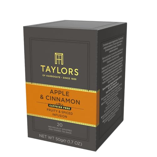 Taylors of Harrogate Apple & Cinnamon Herbal Tea - 120 Tea Bags