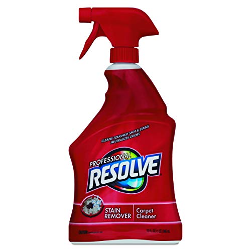 Resolve Professional Carpet Cleaner Spray 32oz Bottles Pack of 12 – Stain & Odor Remover