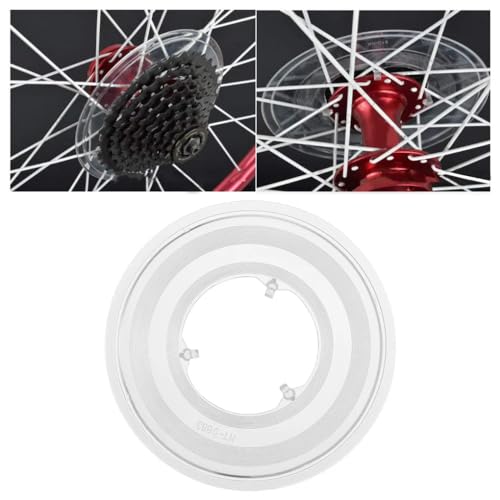 3 Pack Bike Spoke Protector Flywheel Spokes Guard Plastic Cover for Bicycle Rear Wheel 54mm Cassette Hub Montain Road Bikes Cycling Accessories Parts