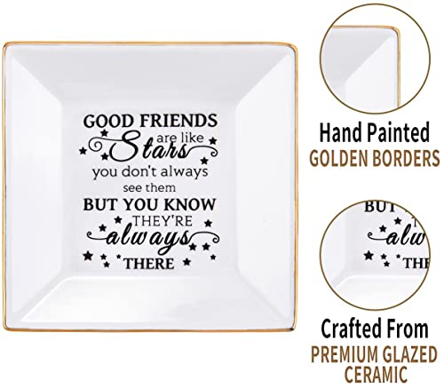 Kaidouma Ceramic Ring Trinket Dish - Friendship Gift for Women