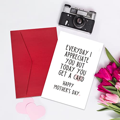 Funny Mother's Day Card from Daughter/Son - Humor Card Gift
