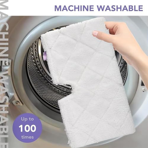Sgizoku Steam Mop Replacement Pads for Shark S3501 & S3601 (4 Pack)