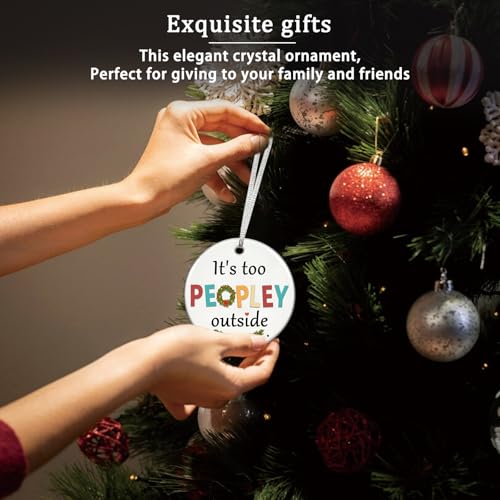 2026 Christmas Ornaments for Best Friends | Durable Ceramic Tree Decor