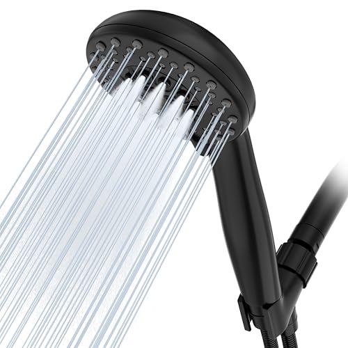 Cosuro High Pressure Shower Head with 5 Spray Modes & Hose