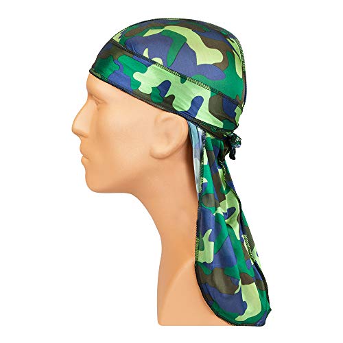 Tyche Royal Silky Durag Ultra Stretch Army Camo