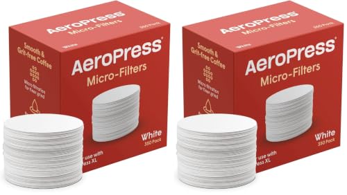 AeroPress Coffee Maker Paper Micro-Filters - 350 Count, Compostable