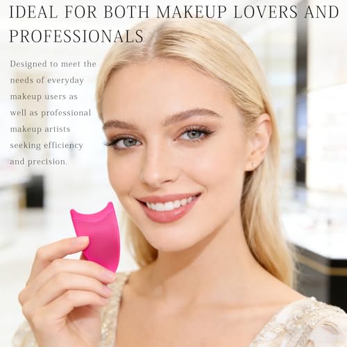 False Eyelash Applicator Tool 2 Pack Pink Soft Tip Lash Clip for Beginners