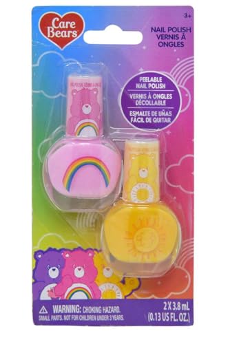 Townley Girl Care Bears 2-Pack Water-Based Nail Polish Set