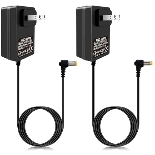 4.5V Power Adapter for Lemax Christmas Halloween Village Lights - 2 Pack