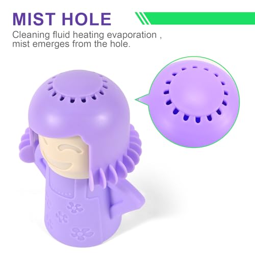 Angry Mama Microwave Cleaner - Steam Cleaning Tool with Vinegar