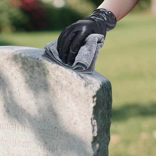 Complete Headstone Cleaning Kit with Brushes & Gloves