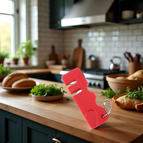 Portable Mini Whetstone Sharpener for Kitchen Knives & Scissors