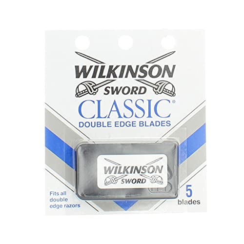 Wilkinson Sword Classic Double Edge Razor Blades 5-Count
