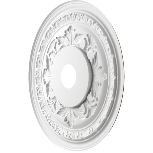 Ekena Millwork 22-inch Baltimore Ceiling Medallion - Metallic Dark Copper