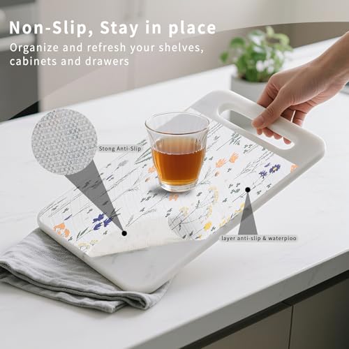 Non-Adhesive Waterproof Drawer and Shelf Liner - 12" x 236.2"