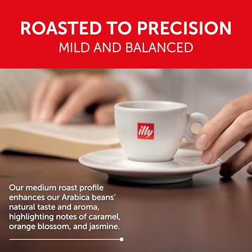 illy Espresso Capsules Classico Lungo Medium Roast - 10 Count Pack of 20