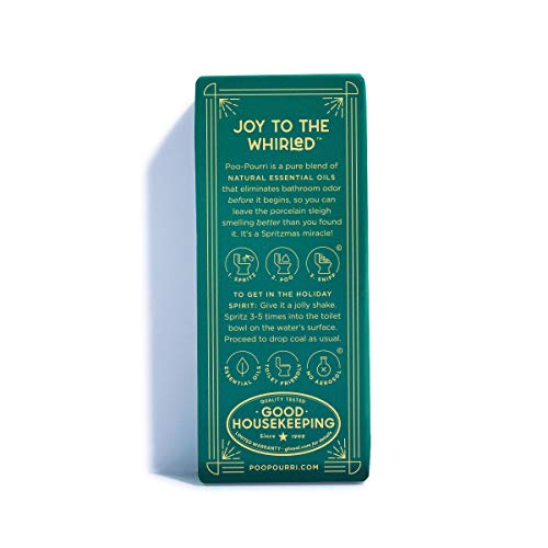 Poo-Pourri Before-You-Go Toilet Spray - Toilet Tidings Scent, 2 Fl Oz (Pack of 1)