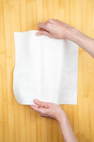 Eco-Friendly Reusable Bamboo Paper Towels - 20 Sheets