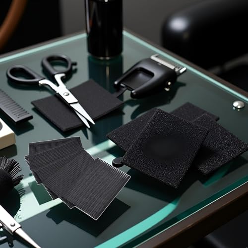 Black Magic Bangs Hair Pads 10PCS - Hair Styling Grippers & Clips