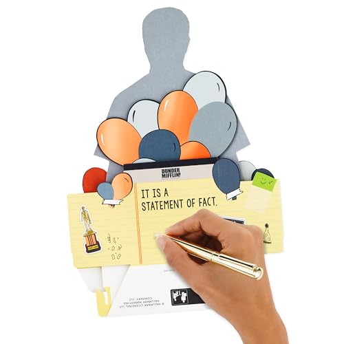Hallmark The Office Dwight Schrute 3D Pop-Up Birthday Card