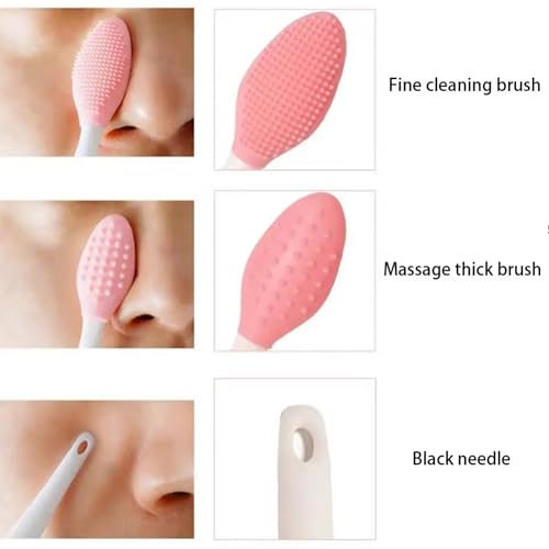 Silicone Facial Cleansing Brush and Exfoliating Face Scrubber