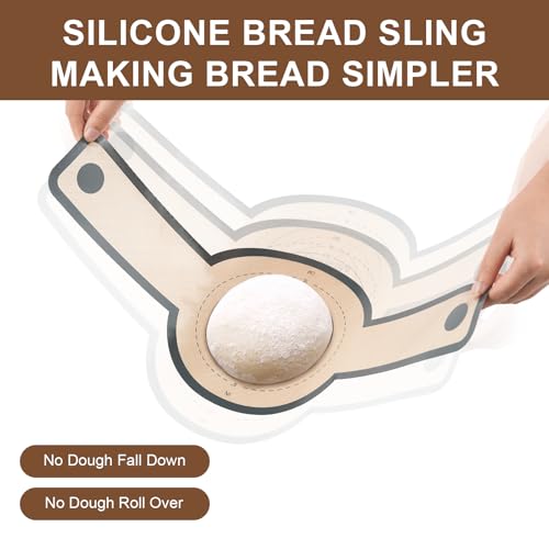 Silicone Bread Sling for Dutch Oven - 3 Pack, Heat-Resistant