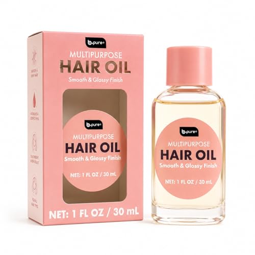 b.pure Multipurpose Hair Oil for Smooth & Glossy Finish, 1 FL OZ