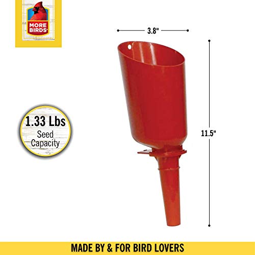 More Birds Ergonomic Seed Scoop - 1.33 lb Capacity