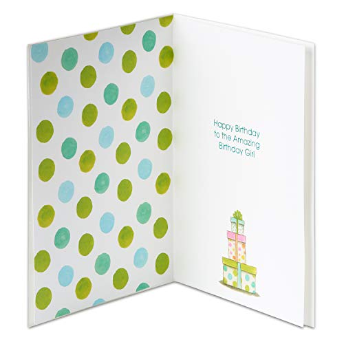 Papyrus Birthday Card for Her - Amazing Birthday Girl Design