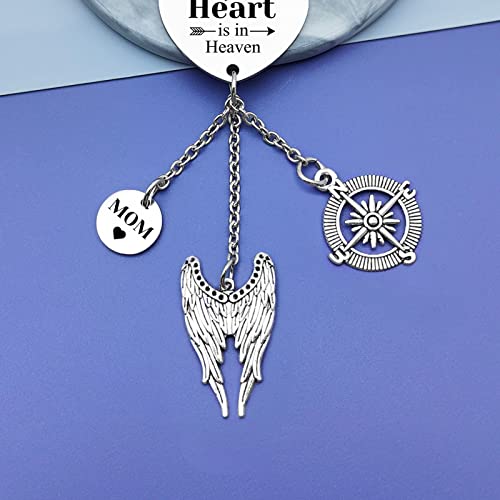 Mom Memorial Car Hanging Ornament | Sympathy Gift for Loss of Mother