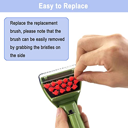 Tivcroxs 3" Tough Stain Brush Tool Replacement for Bissell Little-Green (3-Pack)