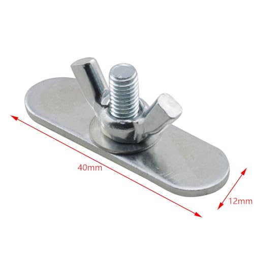 6-Piece Adjustable Portable Air Conditioner Window Kit Screws & Nuts
