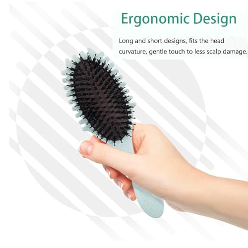 Fvaql Curl Defining Brush for Curly Hair Styling and Shaping (Pink)