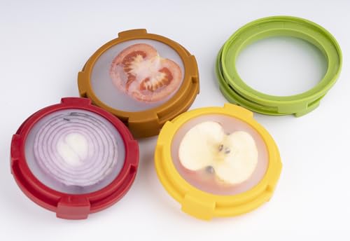 Ortarco 4-Piece Onion & Avocado Food Saver Set - BPA-Free Fresh Keepers