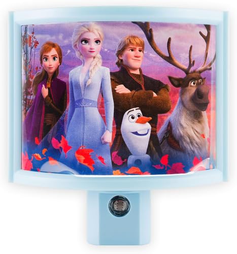 Disney Frozen LED Night Light Wrap Shade, Blue, Pack of 12