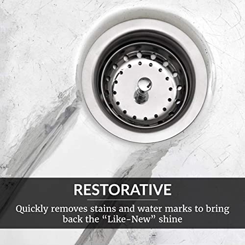 HOPE'S Perfect Sink Cleaner & Polish - Restorative Formula, 8.5 Fl Oz