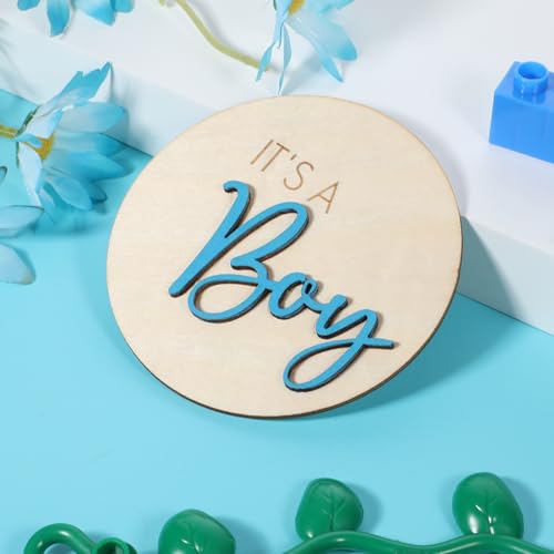 It's a Boy Wooden Birth Announcement Sign - Personalized Baby Keepsake