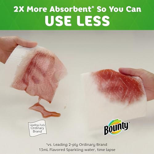 Bounty Paper Towels, Mega Roll - 2 Roll Pack