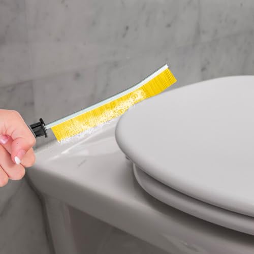 JHBEEY 3 Pack Crevice Cleaning Brushes Hard Bristle Gap & Grout Cleaners