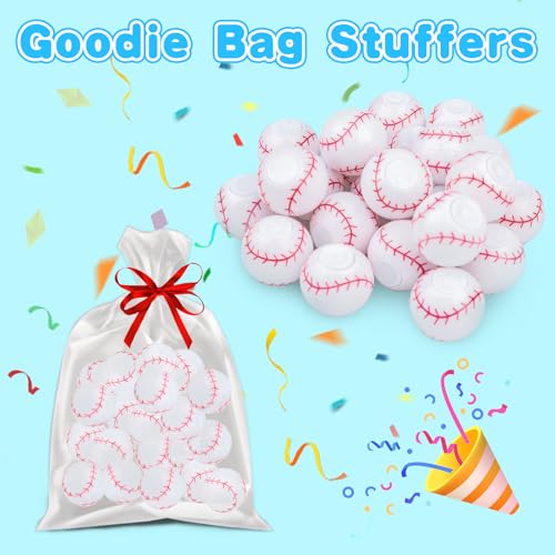 32PCS Baseball Fidget Spinner Toys - Bulk Sports Party Favors for Kids