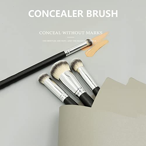 Angled Foundation Brush for Liquid, Cream and Mineral Makeup