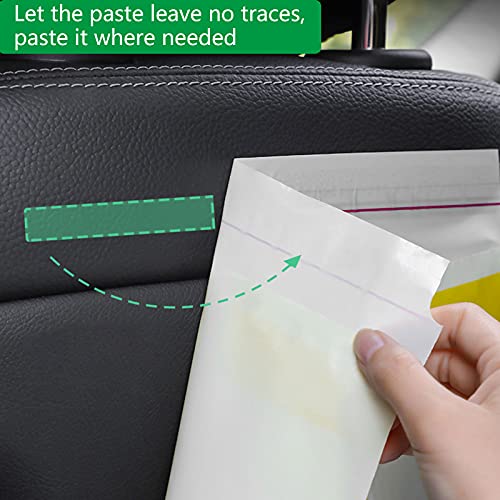 AOBIS Purple & Yellow Portable Car Trash Bag - 30PCS Leak-Proof & Eco-Friendly